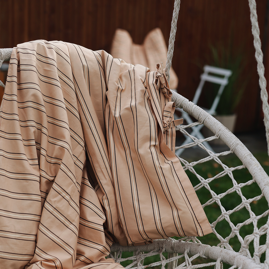 VACVAC studio Sengetøj baby Sengetøj baby French Frappé Stripes