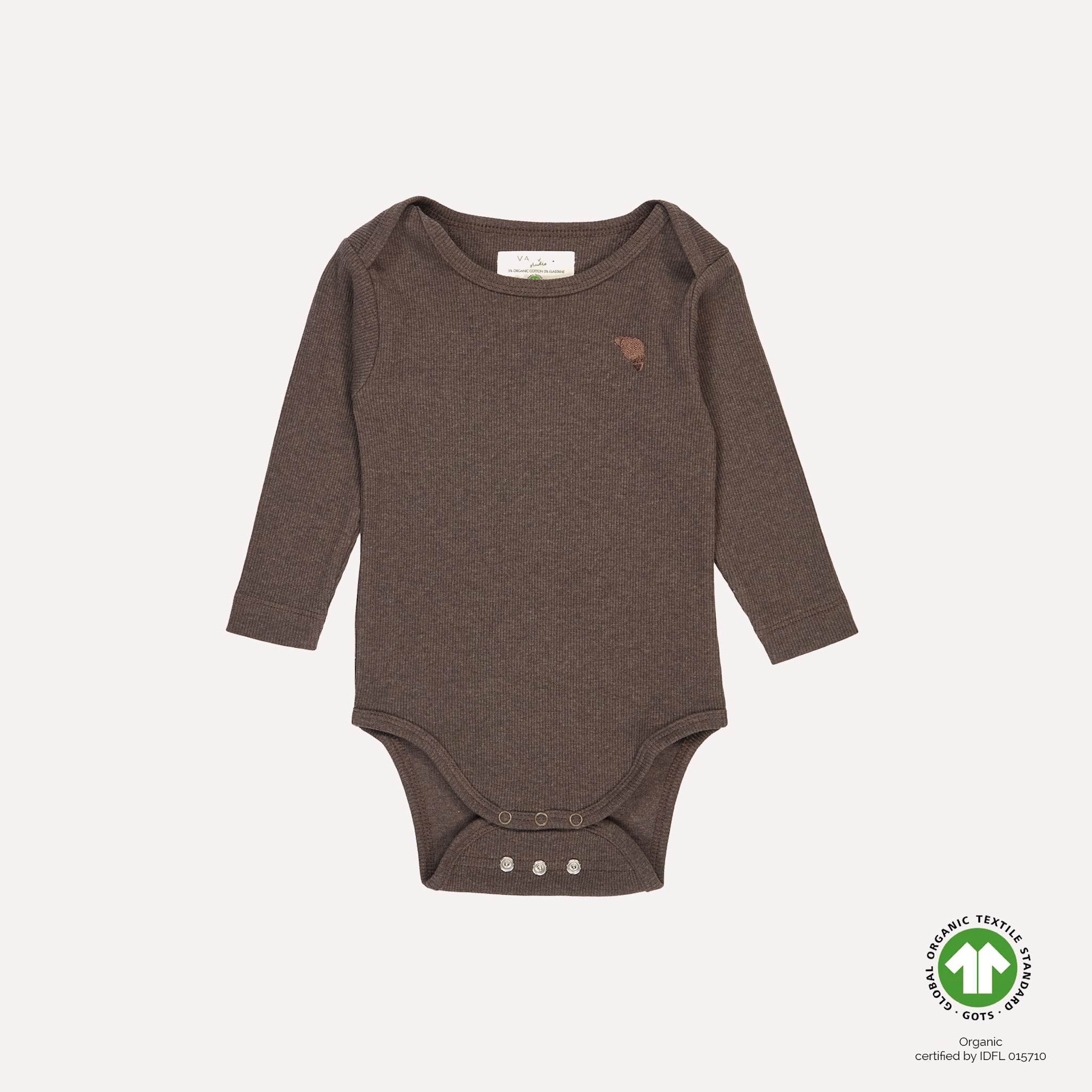  - Dark brown melange