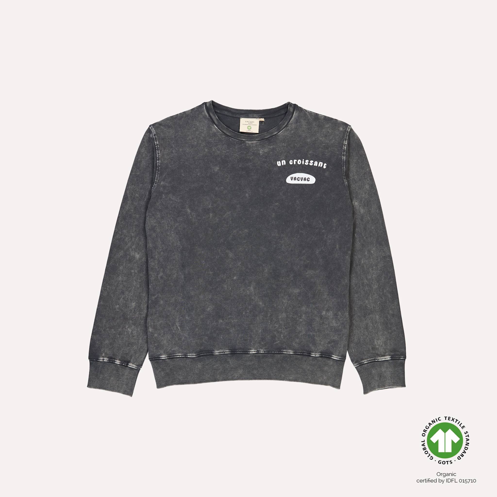 RIMONT Sweatshirt "ein Croissant, wenn Sie möchten"