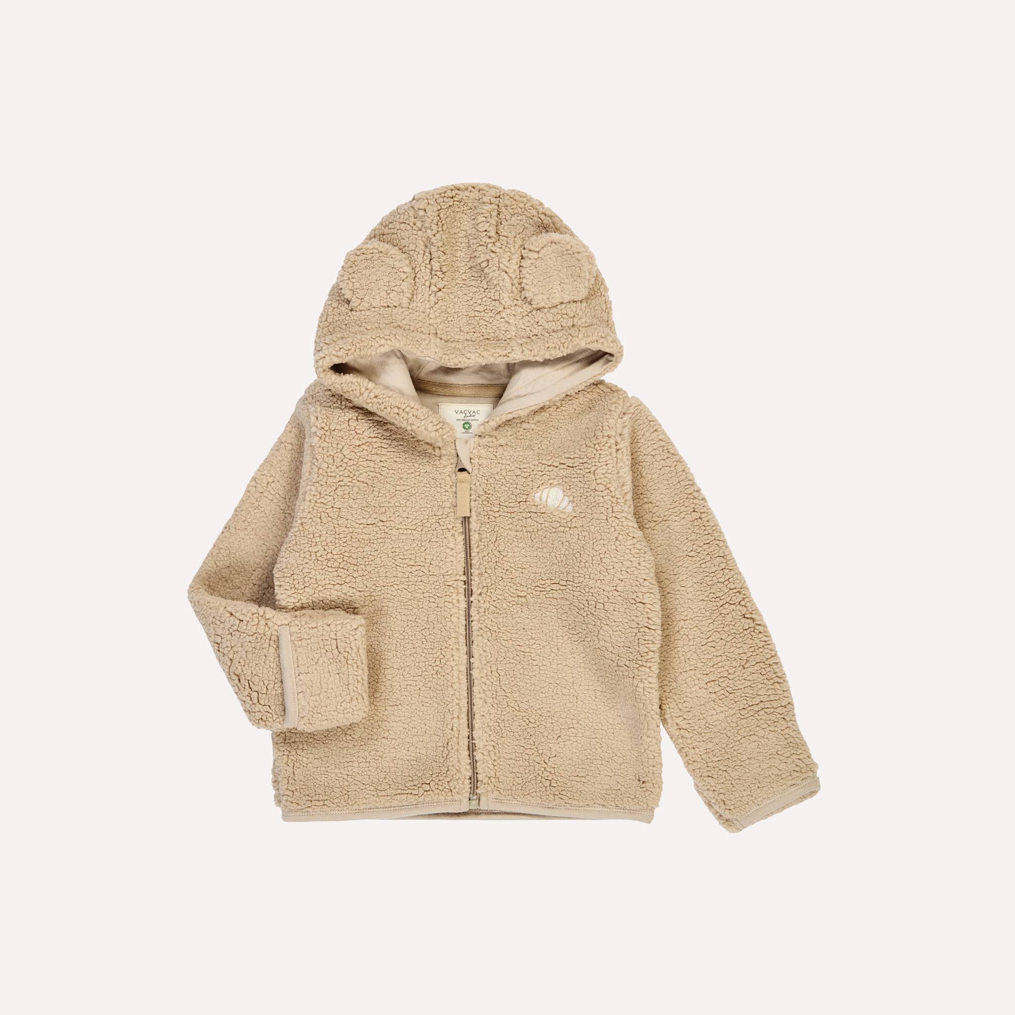 PELUCHE-Teddyjacke mit Ohren