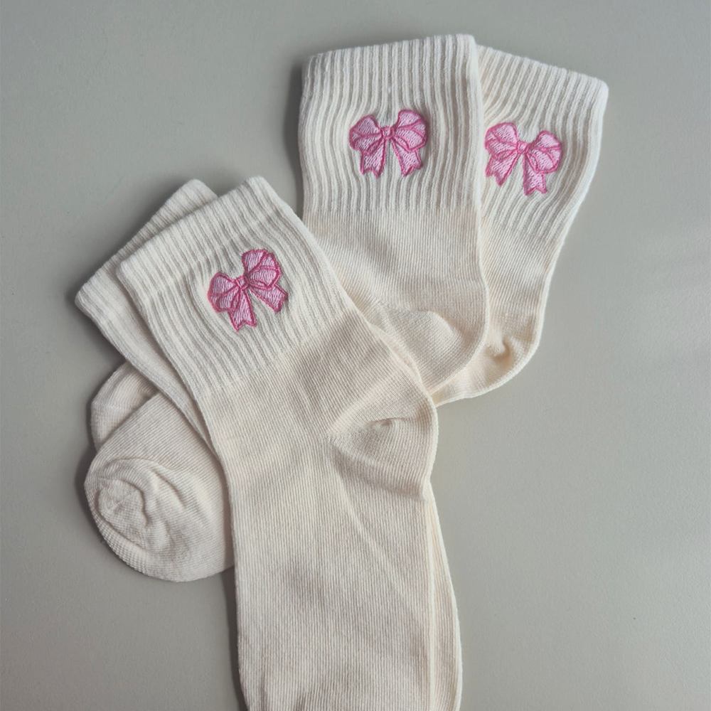  - Bow embroidery