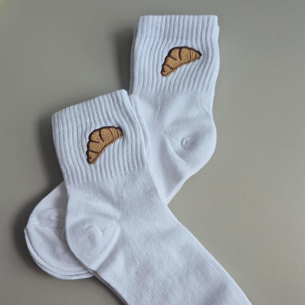  - croissant embroidery